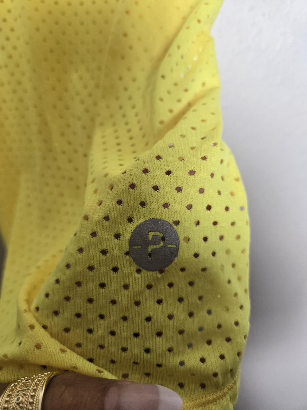 Neon Yellow Mesh Racerback Tank Protokolo - Picture 2 of 4
